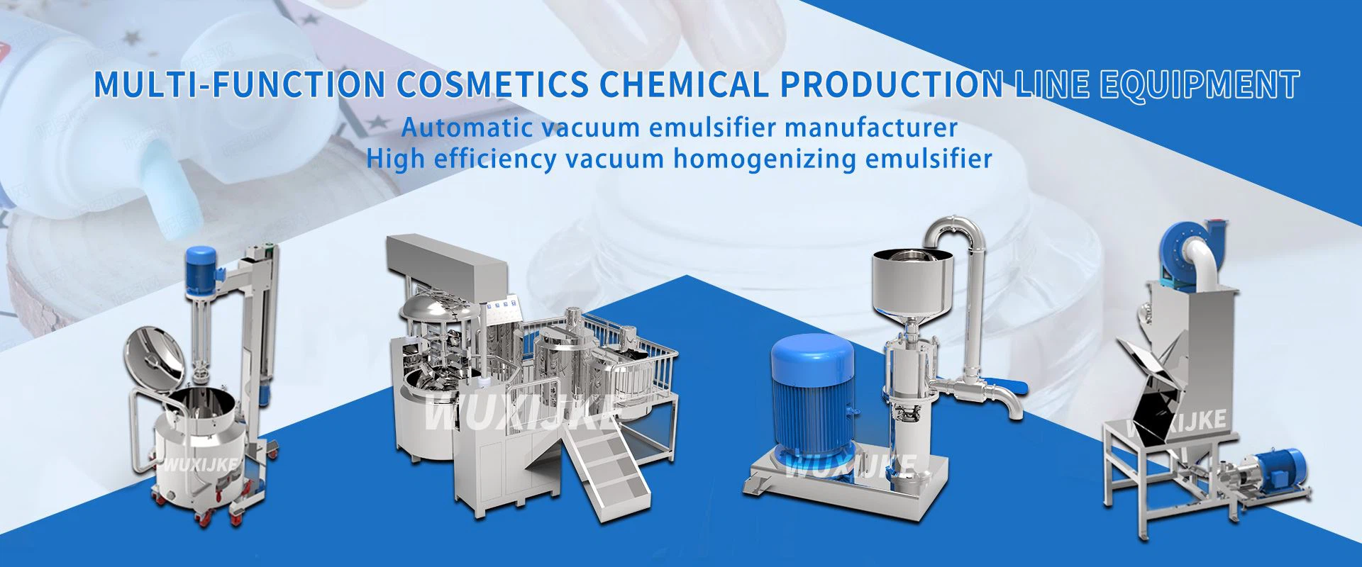 Cosmetics production line euqipment