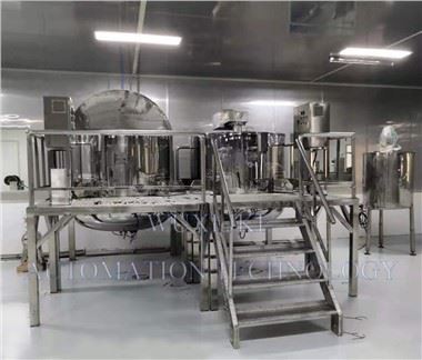 Mixing Tank With Agitator